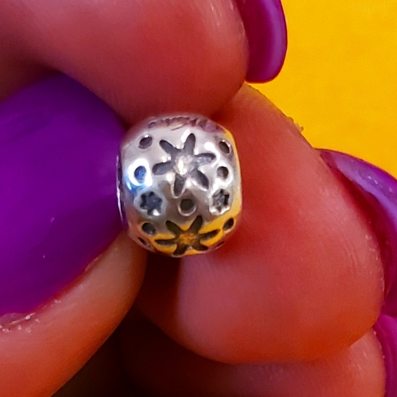 🌟 Soulfeel Charm "Wishes Come True" 925 Sterling Silver w/Blue Stone in Star - Picture 2 of 5